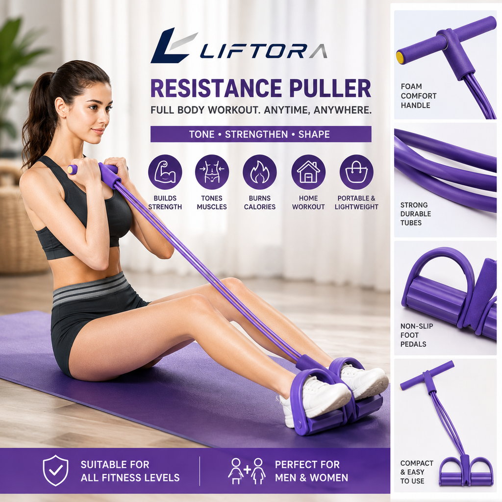 Liftora™ Portable Fitness Puller & Toning Band