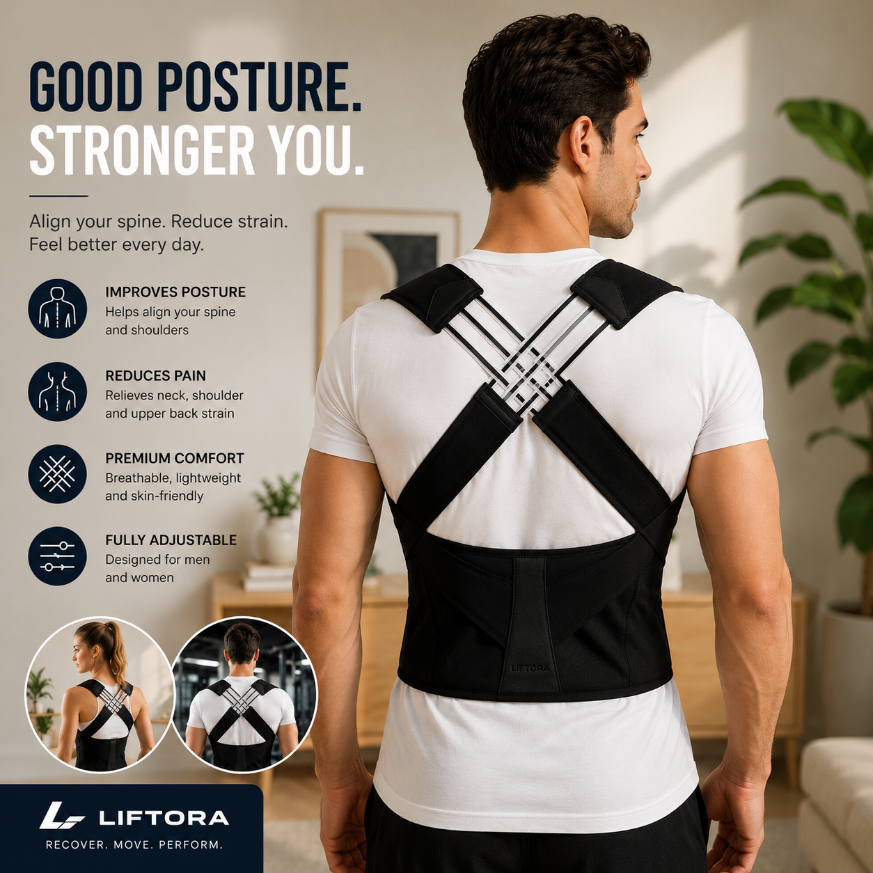 Liftora Posture Corrector Belt
